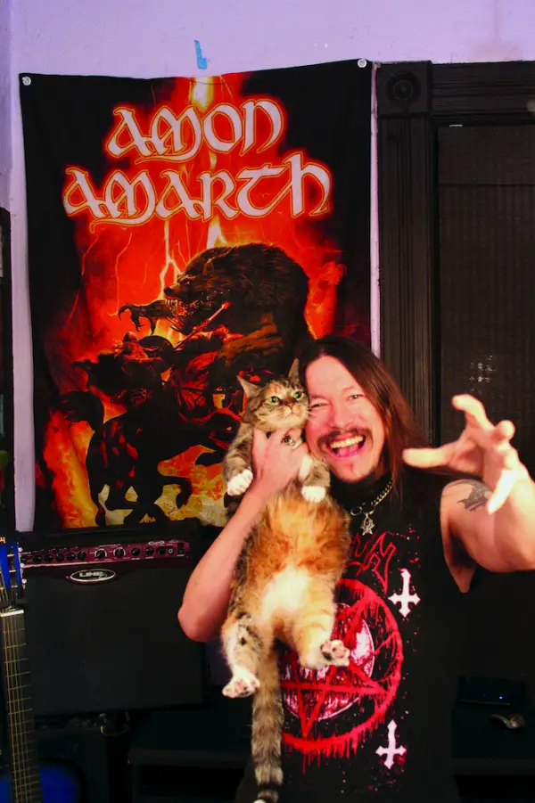 10 cats that are so metal 4